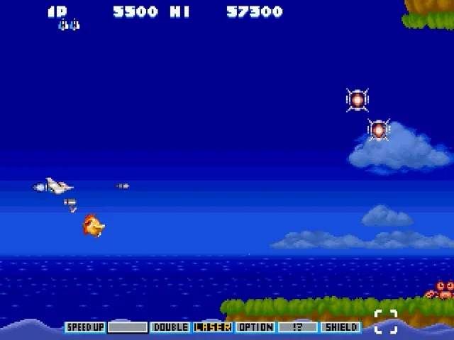 Backdrop artwork for Parodius