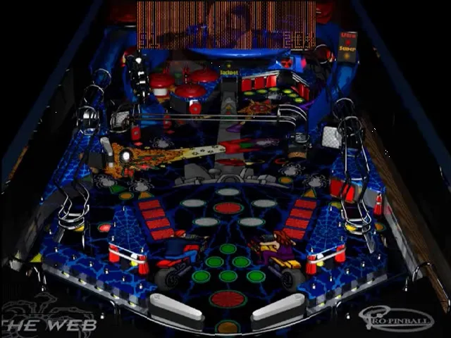 Backdrop artwork for Pro Pinball