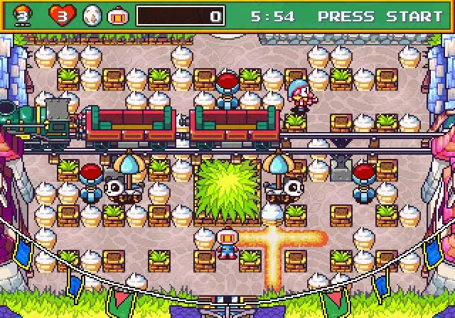 Saturn Bomberman screenshot