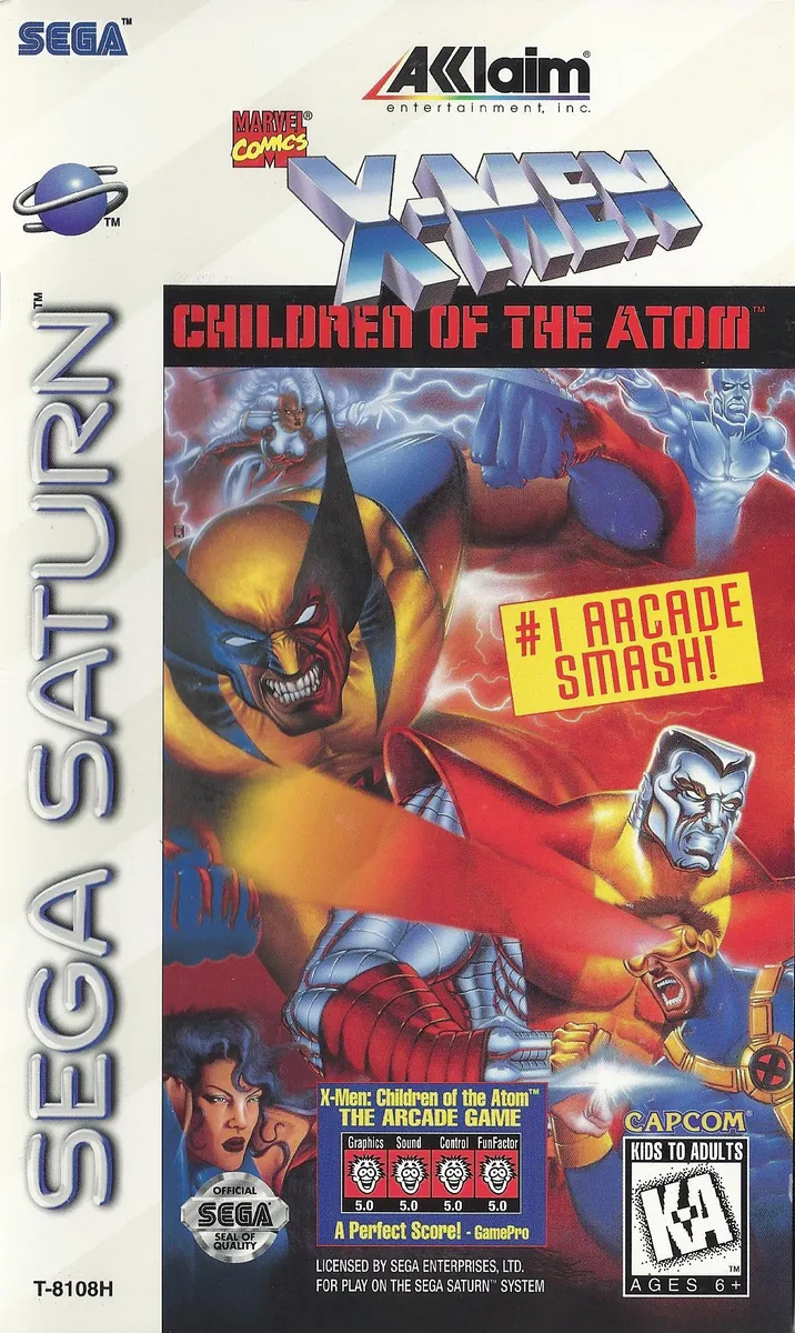 X-Men: Children of the Atom box art