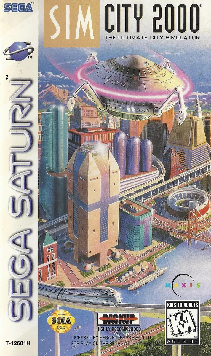 SimCity 2000 box art
