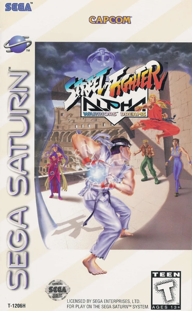 Street Fighter Alpha: Warriors' Dreams box art