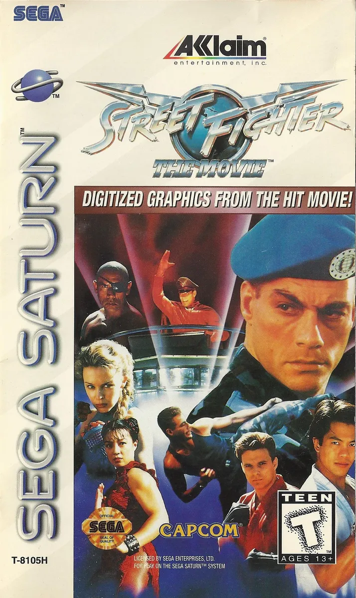 Street Fighter: The Movie box art