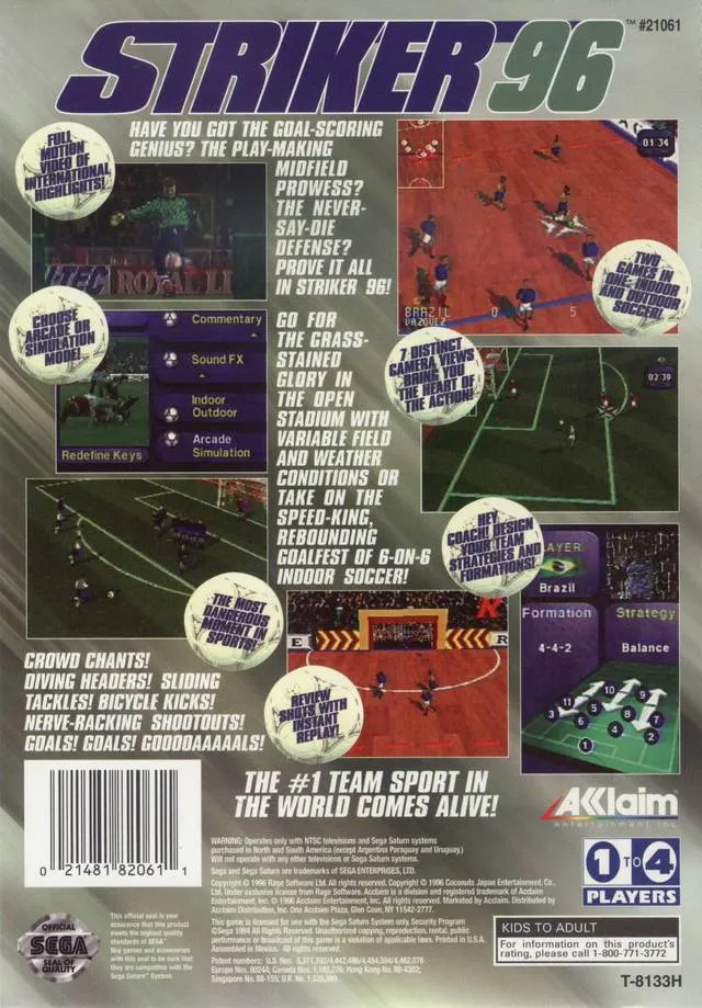 Striker '96 box back