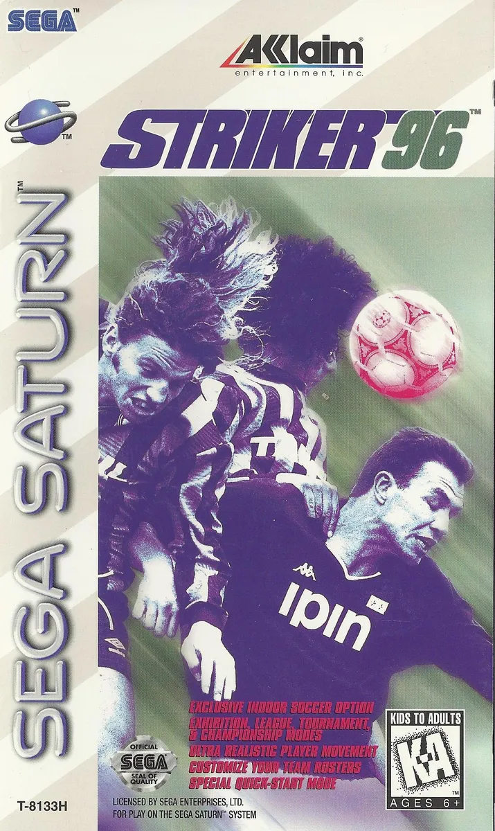 Striker '96 box art