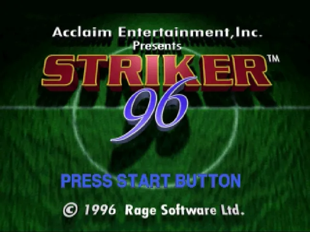 Striker '96 screenshot