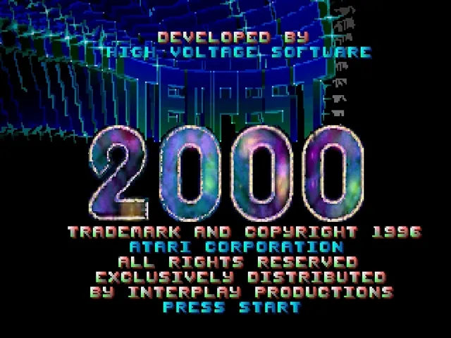 Tempest 2000 screenshot