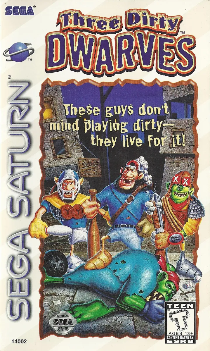 Three Dirty Dwarves box art
