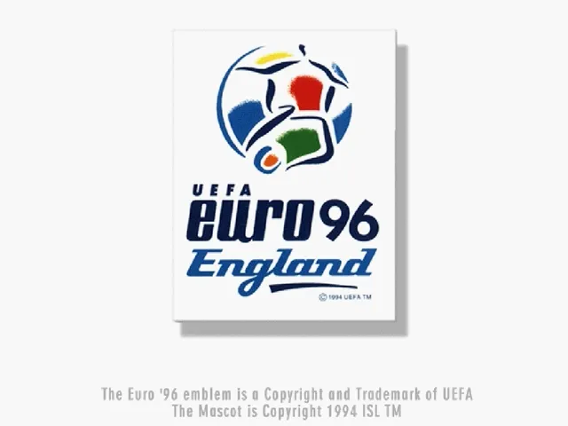 UEFA Euro 96 England screenshot