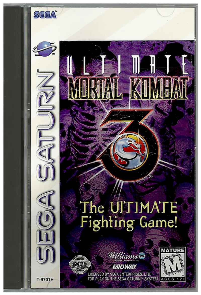 Ultimate Mortal Kombat 3 box art