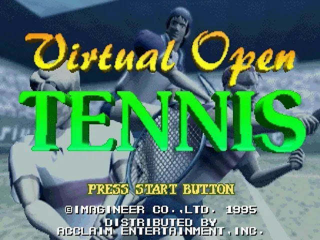 Virtual Open Tennis screenshot