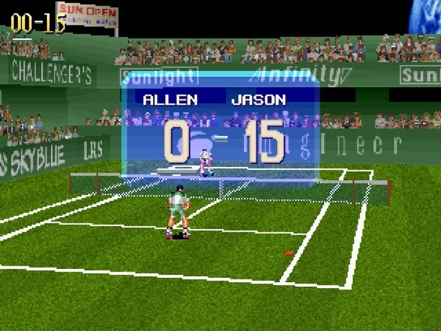 Virtual Open Tennis screenshot