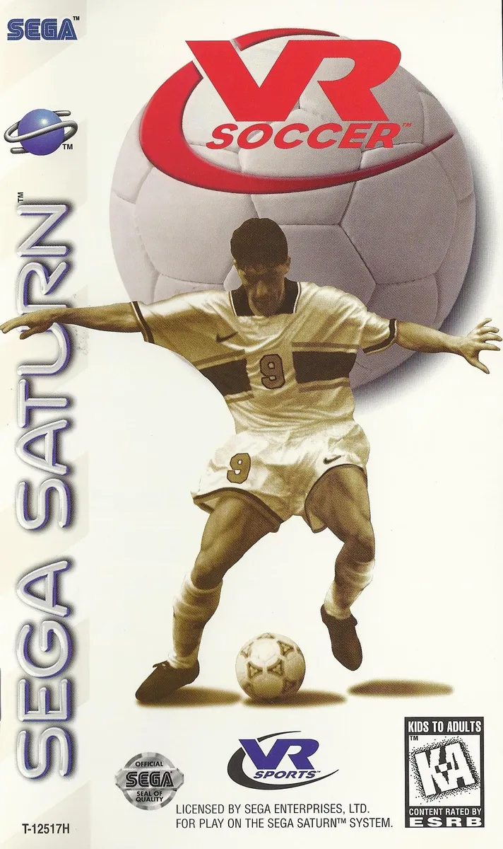 VR Soccer box art