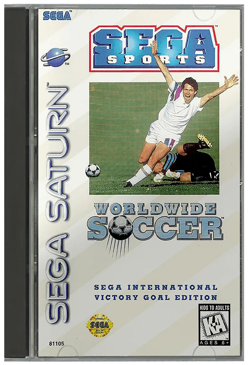 Worldwide Soccer: Sega International Victory Goal Edition box art