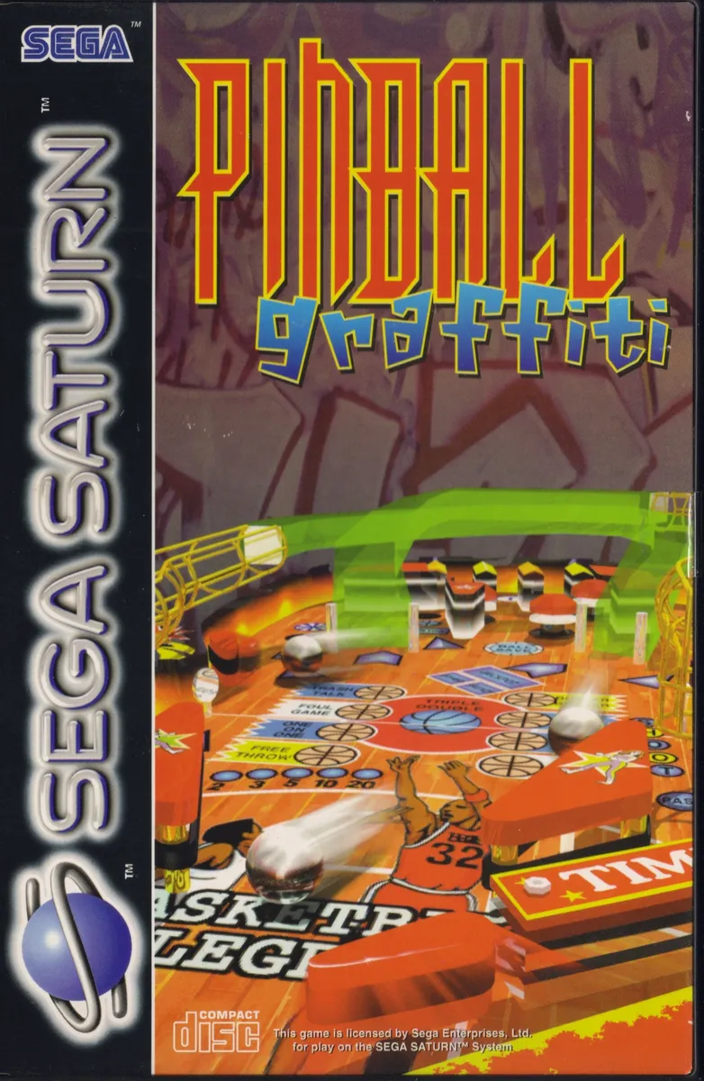 Pinball Graffiti box art