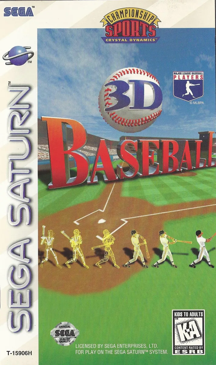 3D Baseball box art