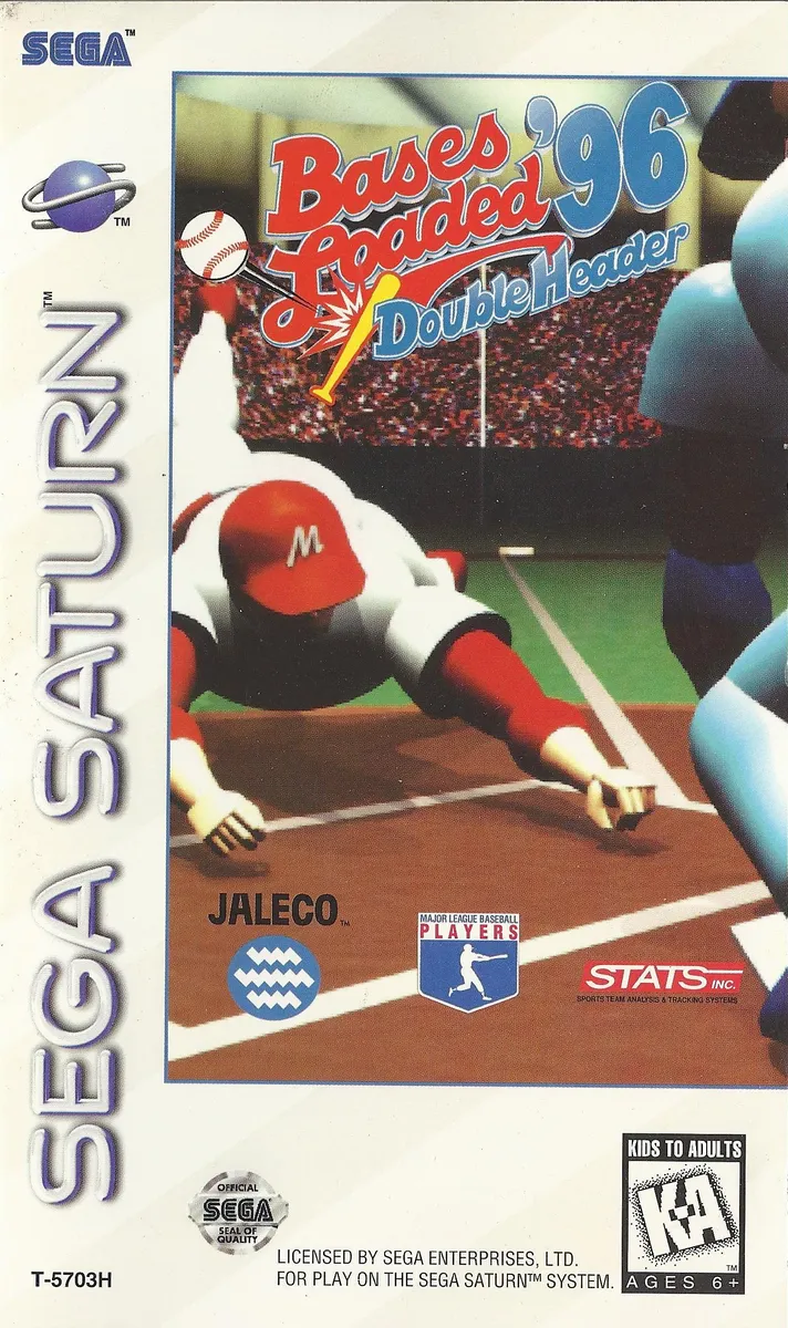 Bases Loaded '96: Double Header box art