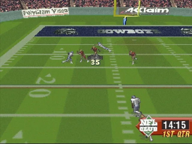 Backdrop artwork for NFL Quarterback Club 96