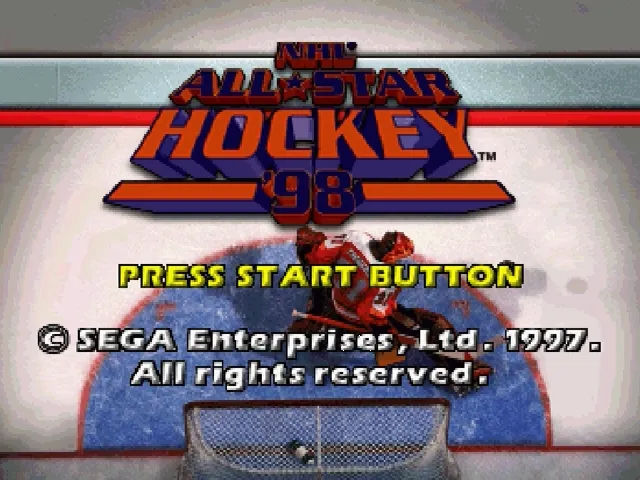 NHL All-Star Hockey '98 screenshot