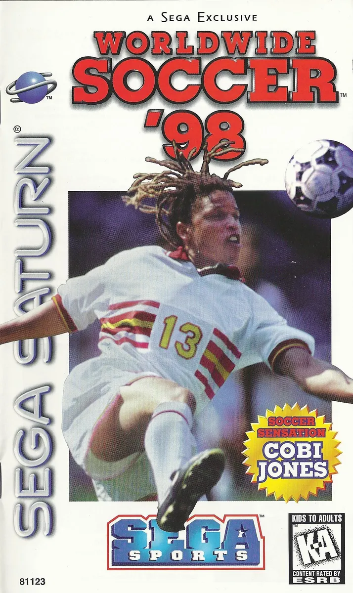 Backdrop artwork for Sega Worldwide Soccer '98