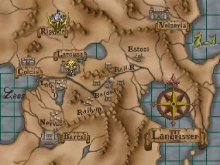 Langrisser III screenshot