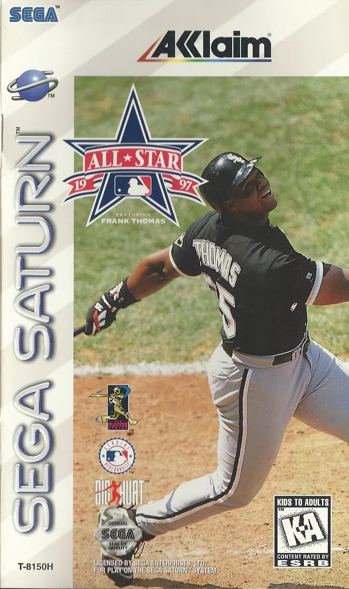 All-Star Baseball '97 Featuring Frank Thomas box art