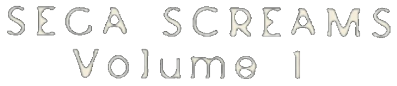 Sega Screams: Volume 1 logo