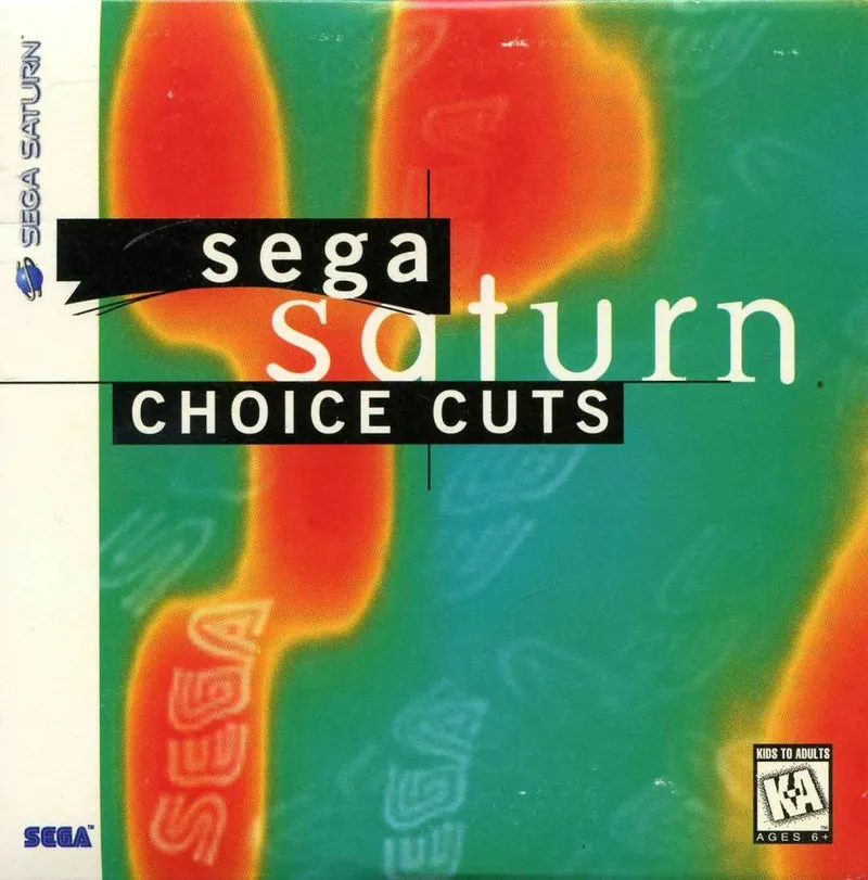 Sega Saturn Choice Cuts box art