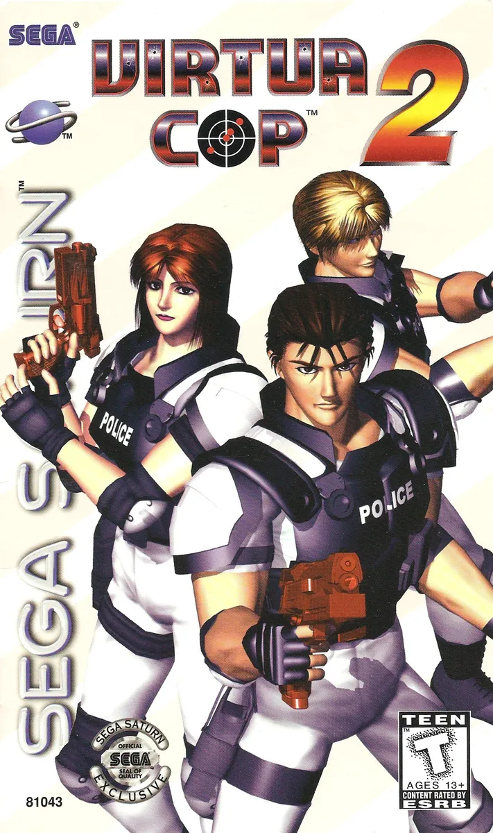 Virtua Cop 2 box art