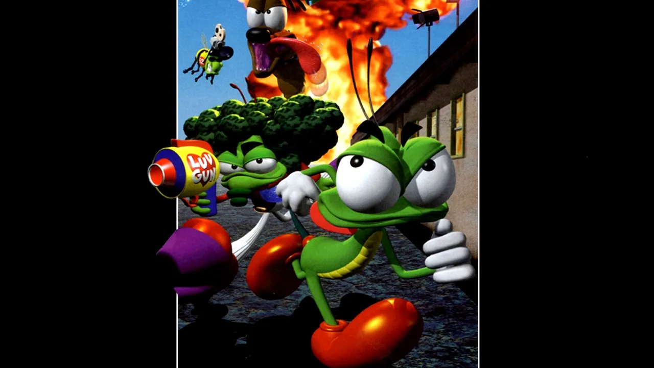 Backdrop artwork for Bug Too!
