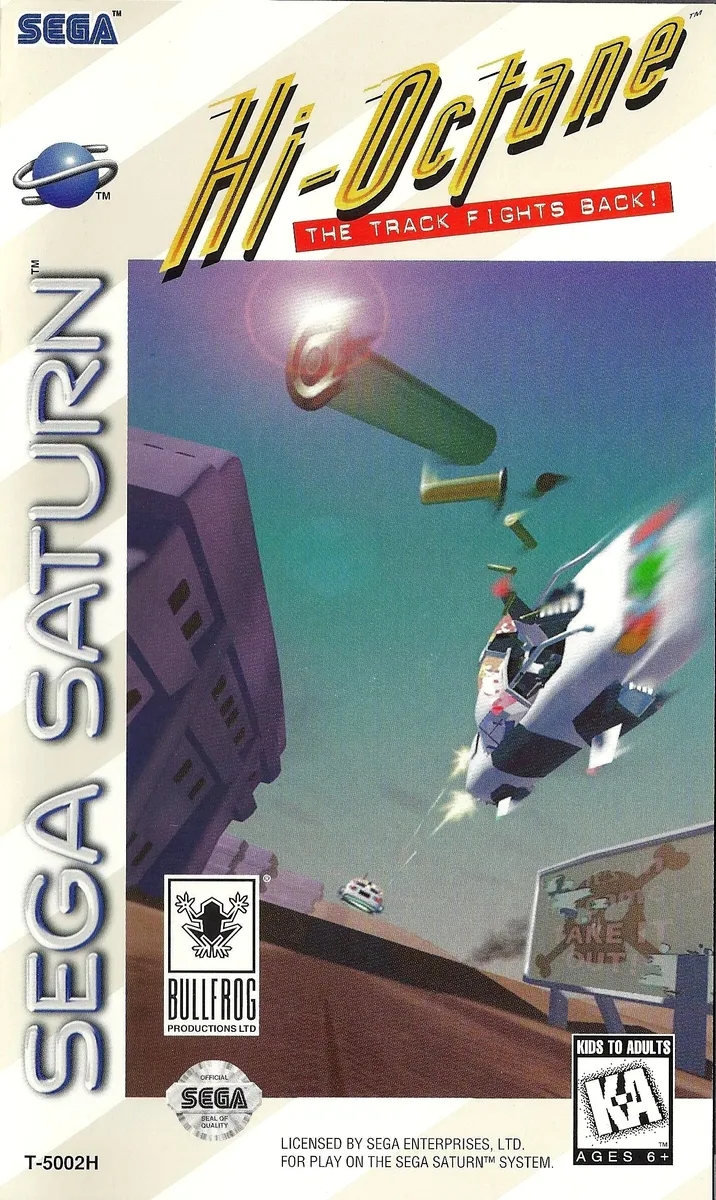 Hi-Octane: The Track Fights Back! box art