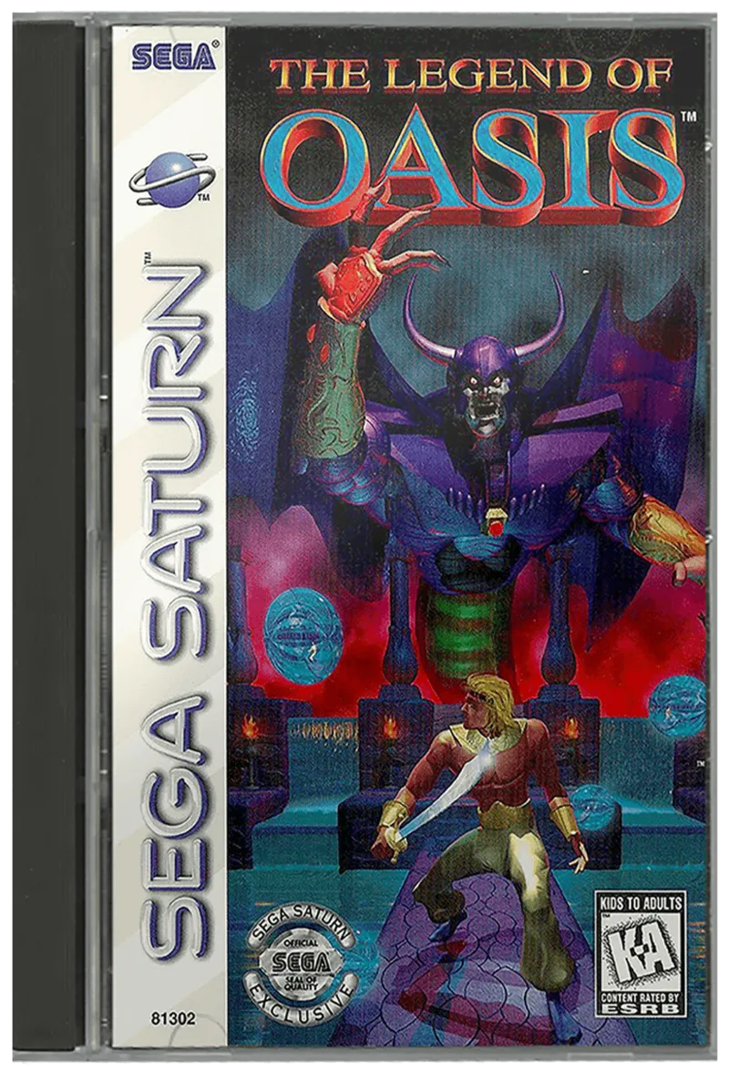 The Legend of Oasis box art
