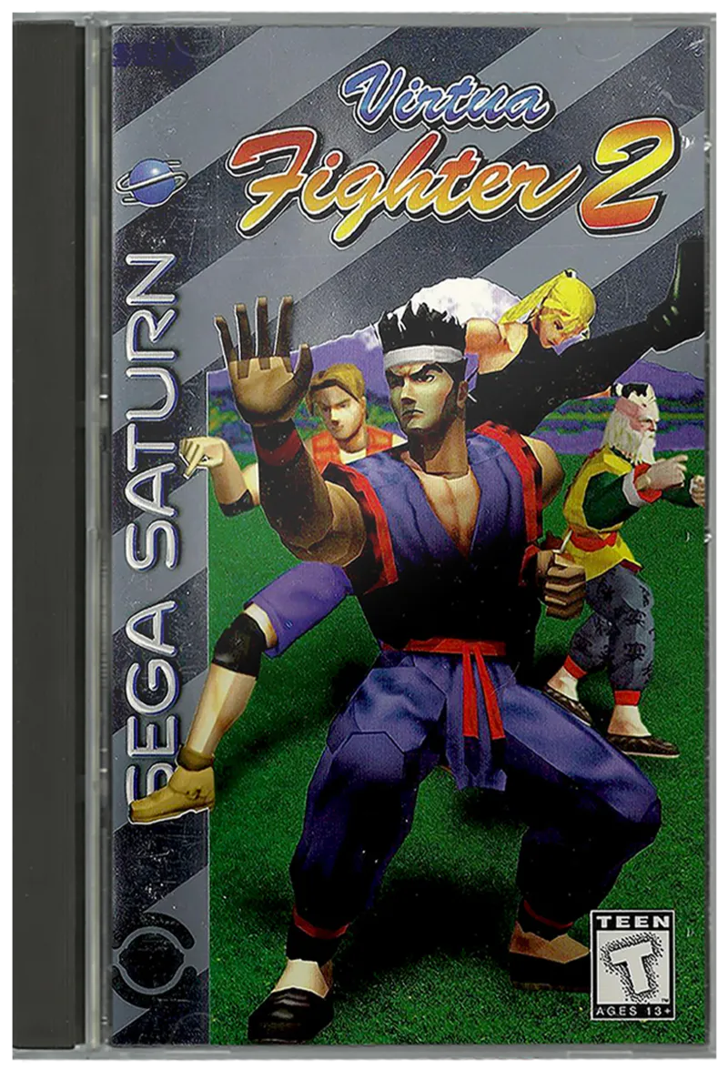 Virtua Fighter 2 box art