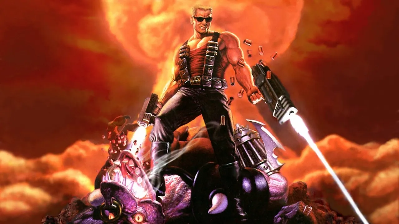 Backdrop artwork for Duke Nukem 3D