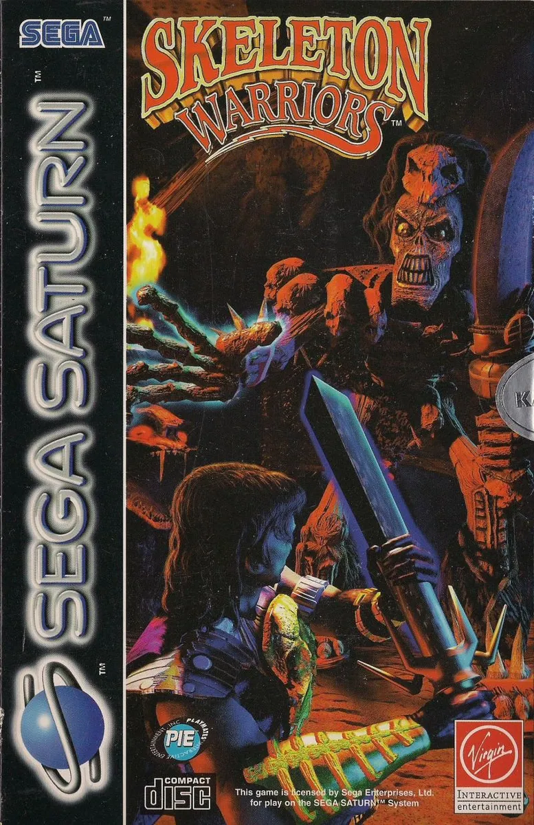 Skeleton Warriors box art