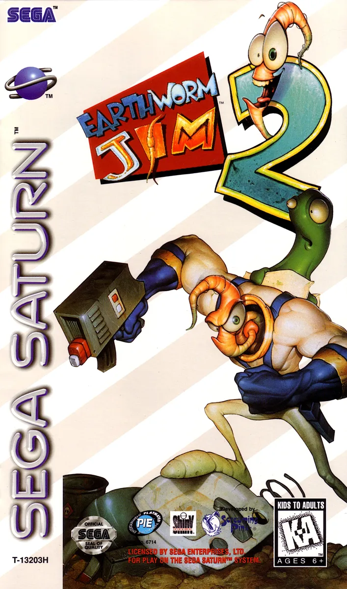 Earthworm Jim 2 box art
