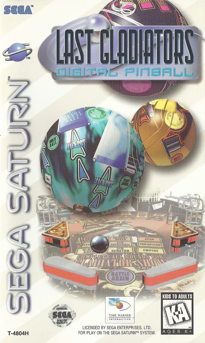 Last Gladiators: Digital Pinball box art