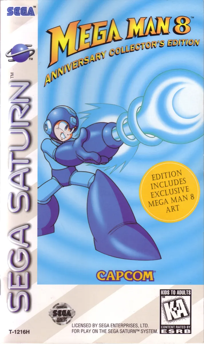 Mega Man 8: Anniversary Collector's Edition box art