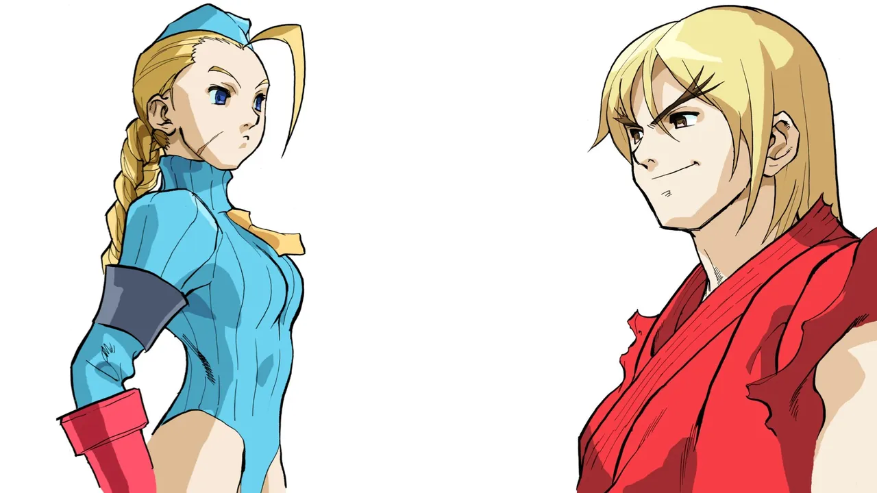 Backdrop artwork for Street Fighter Alpha 2