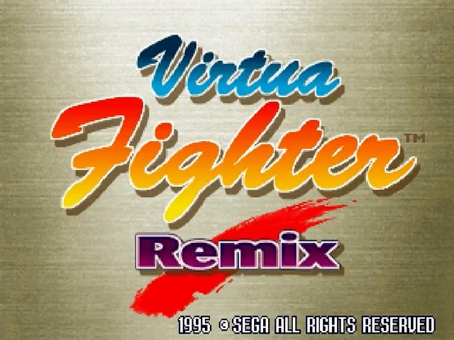 Virtua Fighter Remix screenshot
