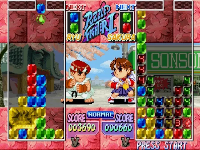 Super Puzzle Fighter II Turbo screenshot