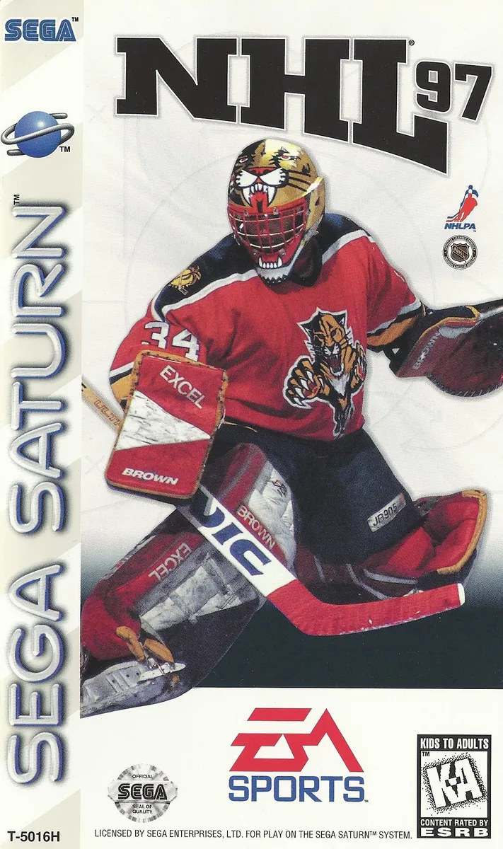 NHL '97 box art
