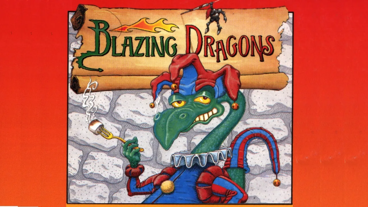 Backdrop artwork for Blazing Dragons