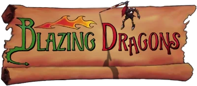 Blazing Dragons logo