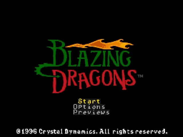 Blazing Dragons screenshot