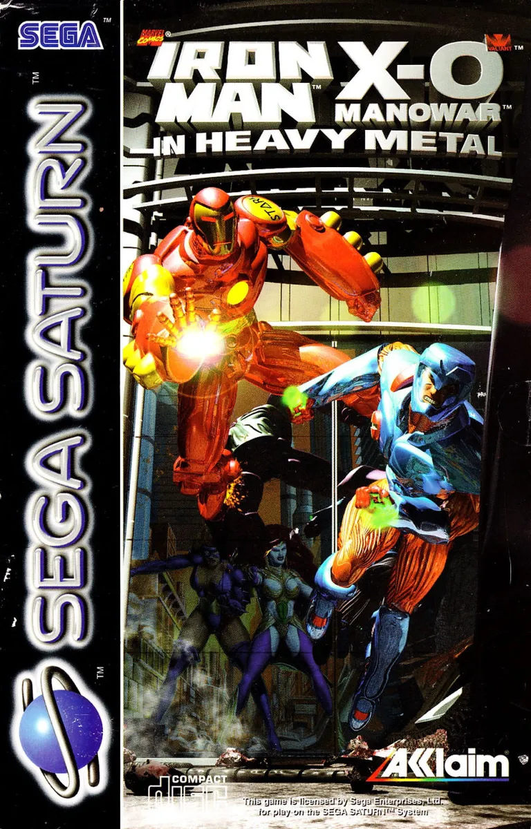Backdrop artwork for Iron Man / X-O Manowar in Heavy Metal