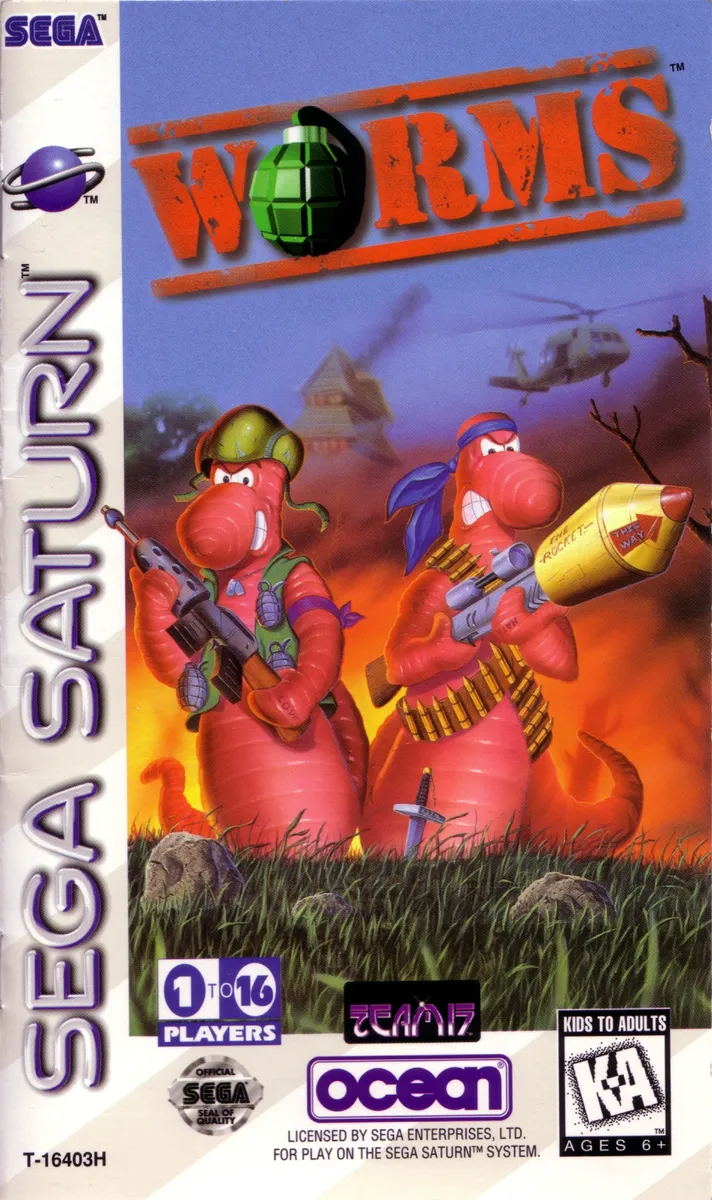 Worms box art