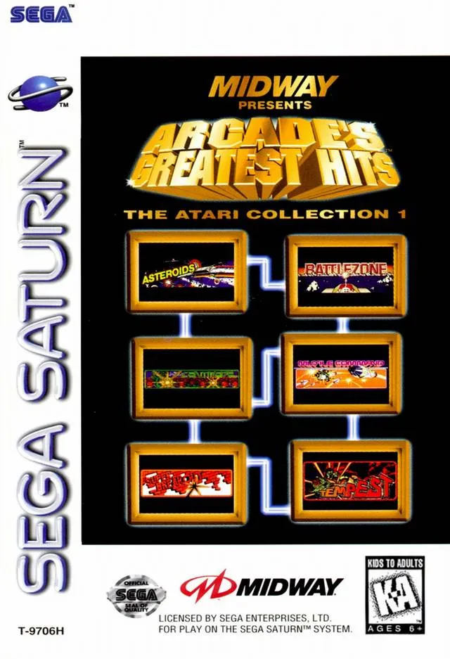 Arcade's Greatest Hits: The Atari Collection 1 box art