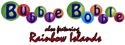 Bubble Bobble also featuring Rainbow Islands logo