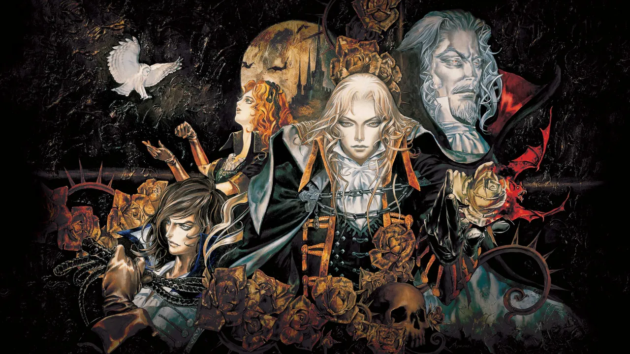 Backdrop artwork for Castlevania: Symphony of the Night